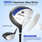Men’s Profile Complete Golf Club Package Set Includes 10 Pieces