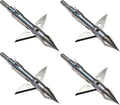 ZEUS BROADHEADS (4 PACK)-COMES WITH BOTH 100/125 GR TIPS