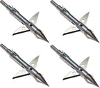 ZEUS BROADHEADS (4 PACK)-COMES WITH BOTH 100/125 GR TIPS