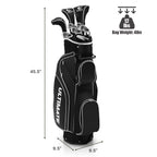 Women's Complete Golf Club Set - 10 Piece with Stand Bag