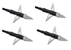 ZEUS APOLLO BROADHEADS (4 PACK)-COMES WITH BOTH 100/125 GR TIPS