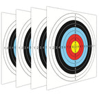 New 30pcs 40*40 cm Archery Shooting Target Paper Bow Hunting Archery Kit Standard Full Ring Single Spot Shooting Training Paper