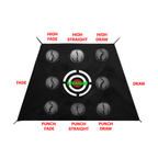 Full Swing Golf Driving Net with Nine Shot Shape Targets