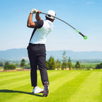 Golf Swing Trainer Aid 47inch/40inch/31.5inch Warm-up Practice Stick with Weighted Head for Grip