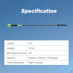 Golf Swing Trainer Aid 47inch/40inch/31.5inch Warm-up Practice Stick with Weighted Head for Grip