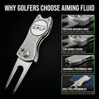 Foldable 5-in-1 Divot Tool with Magnetic Ball Marker