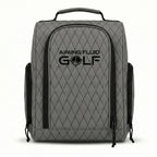 Premium Golf Shoe Bag – Vented Synthetic Leather Shoe Storage